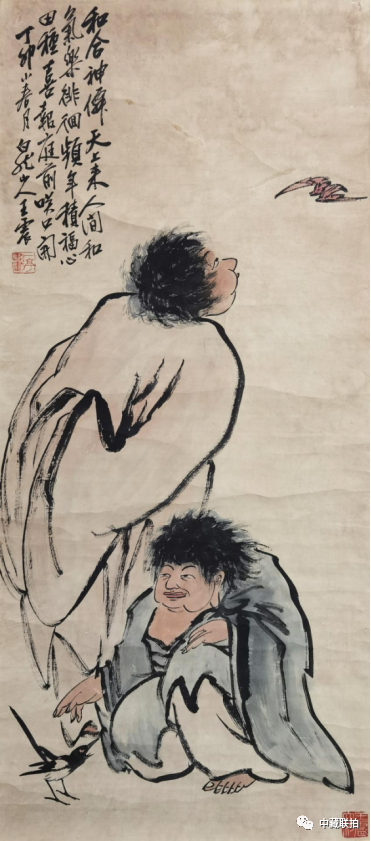先睹为快!潘天寿|傅抱石|吴冠中等佳作亮相弘仁元(图13) 先睹为快!潘天寿|傅抱石|吴冠中等佳作亮相弘仁元(图13)