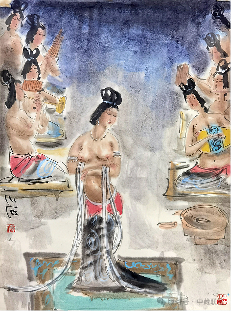 弘仁元網拍!2025“双春月”名家書畫无底价專場(图6) 弘仁元網拍!2025“双春月”名家書畫无底价專場(图6)