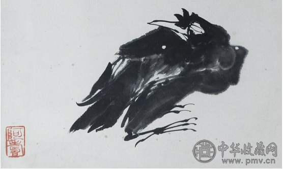 潘天寿《花鸟》精品亮相弘仁元2021夏季拍卖会！(图3)