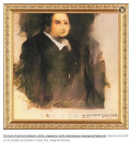 又一件人工智能艺术品将拍卖 估价达3-4万英镑(图2) 又一件人工智能艺术品将拍卖 估价达3-4万英镑(图2)