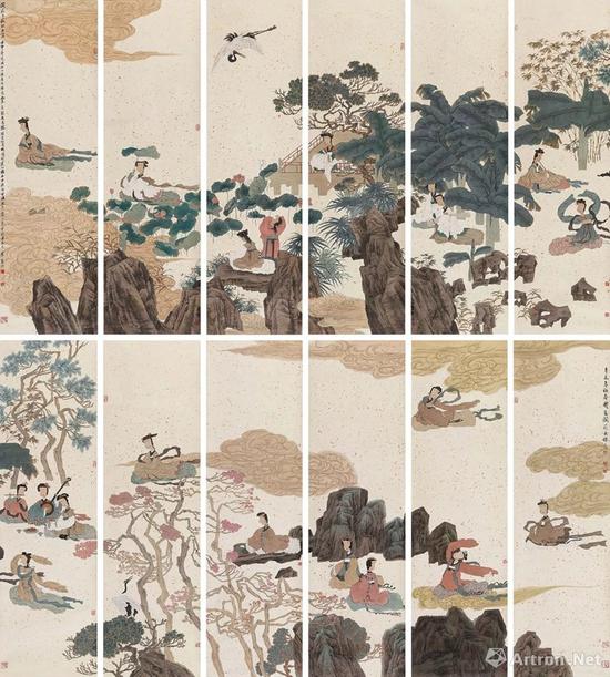 当代书画成交TOP50:连创纪录 新老艺术家组成梯队(图11) 当代书画成交TOP50:连创纪录 新老艺术家组成梯队(图11)