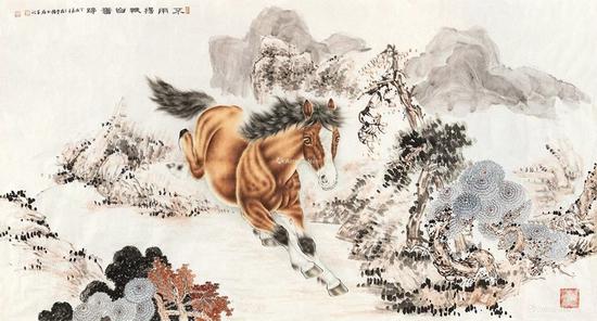 当代书画成交TOP50:连创纪录 新老艺术家组成梯队(图14) 当代书画成交TOP50:连创纪录 新老艺术家组成梯队(图14)